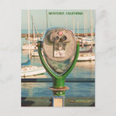 Monterey Bay Californië | Filmfotografie | werf Briefkaart (Voorkant)