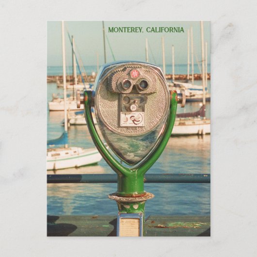 Monterey Bay Californië | Filmfotografie | werf Briefkaart (Voorkant)
