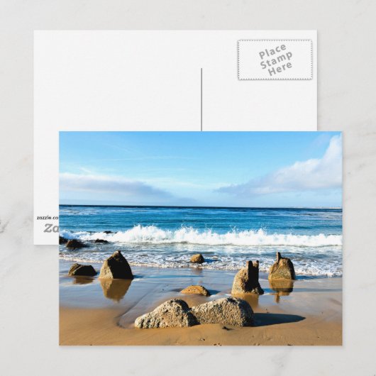 Monterey Bay, Californië landschapsfoto Briefkaart (Voorkant / Achterkant)