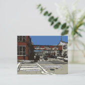 Monterey Bay Cannery Row Painting Briefkaart (Staand voorkant)