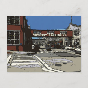 Monterey Bay Cannery Row Painting Briefkaart