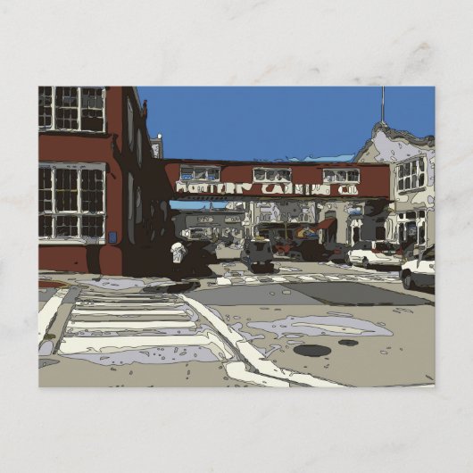 Monterey Bay Cannery Row Painting Briefkaart (Voorkant)