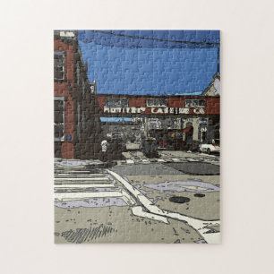 Monterey Bay Cannery Row Painting Legpuzzel