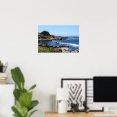 Monterey Bay Coastline Foto (3 van 6) Poster (Thuiskantoor)
