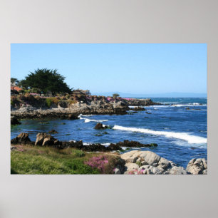 Monterey Bay Coastline Foto (3 van 6) Poster