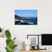 Monterey Bay Coastline Foto (6 van 6) Poster (Thuiskantoor)
