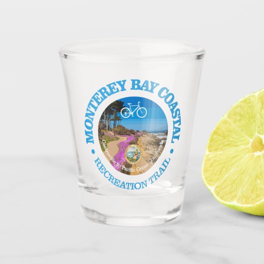 Monterey Bay CRT (fietsen c) Shot Glas (Voorkant)