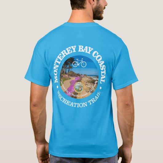 Monterey Bay CRT (fietsen c) T-shirt (Achterkant)