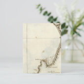 Monterey Bay en schiereiland Briefkaart (Staand voorkant)