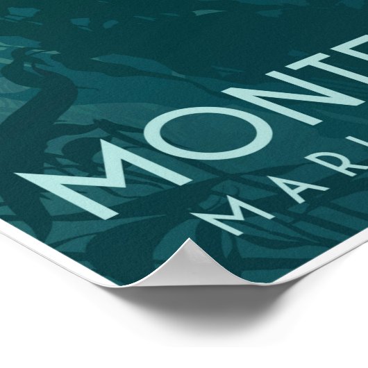 Monterey Bay Marine Sanctuary; Otter Poster (Hoek)