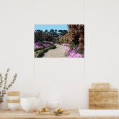 Monterey Beach trail, Spring Photo Poster (Keuken)