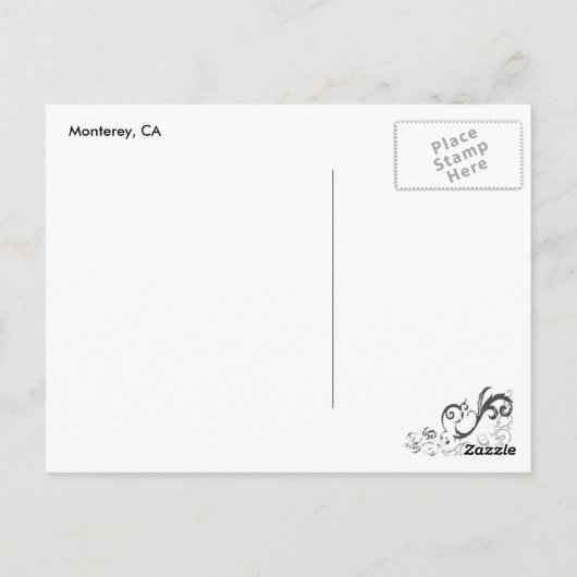 Monterey Briefkaart (Achterkant)