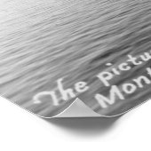 Monterey, CA - Bay met honderden houten boten Poster (Hoek)