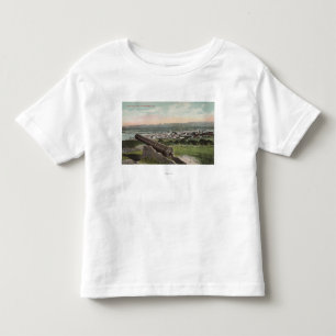 Monterey, CA - Bird's Eye Uitzicht of Monterey Kinder Shirts