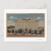 Monterey, CA - Hotel San Carlos Uitzicht Briefkaart (Voorkant)