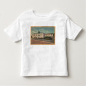Monterey, CA - Huis van Robert Louis Stevenson Kinder Shirts (Voorkant)
