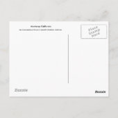 Monterey California Briefkaart (Achterkant)