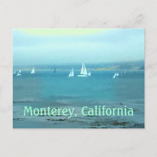 Monterey California Briefkaart (Voorkant)