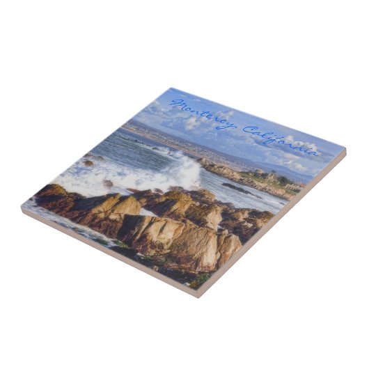 Monterey California Coast tile Tegeltje (Zijkant)