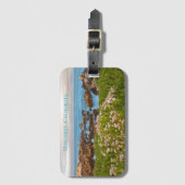 Monterey California Coastal Spring Bagagelabel (Voorkant (verticaal))