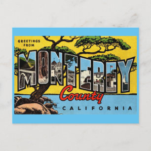 Monterey California Greeting Briefkaart