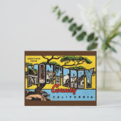 Monterey California  Greeting Briefkaart (Staand voorkant)