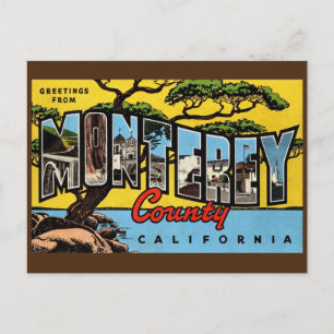 Monterey California Greeting Briefkaart