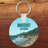 Monterey California Pacific Coast Highway  Sleutelhanger (Voorkant)