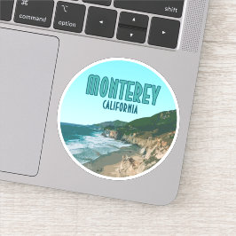 Monterey California Pacific Coast Highway Sticker