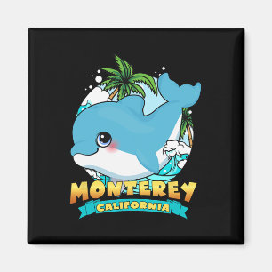 Monterey California Schattige Ba Magneet