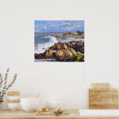 Monterey California Schilderachtig Coast Poster (Keuken)