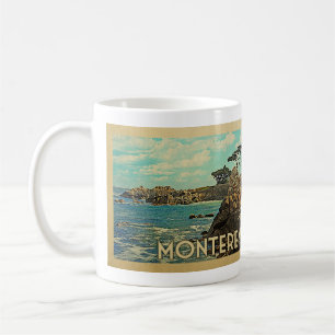 Monterey California Vintage Travel Koffiemok