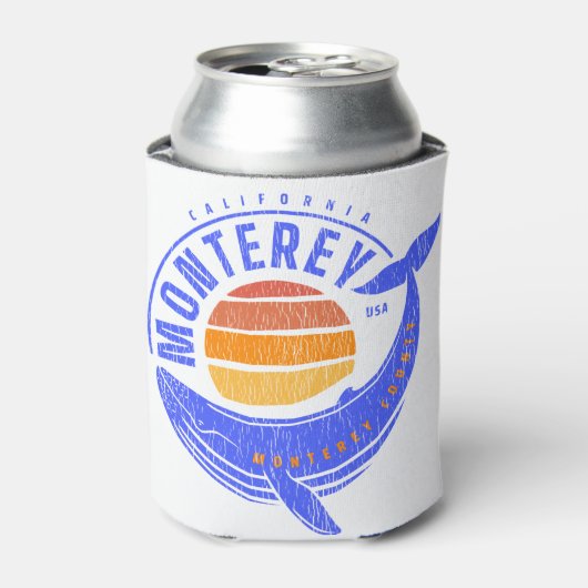 Monterey California Whale Blikjeskoeler (Blikje Voorkant)