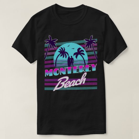 Monterey Californië 1 T-shirt (Design voorkant)