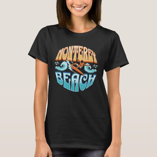 Monterey Californië 4 T-shirt (Voorkant)