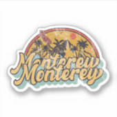 Monterey, Californië Sticker (Voorkant)