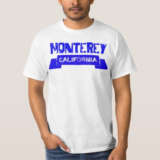 Monterey, Californië T-shirt (Voorkant)