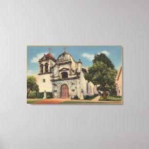 Monterey, Californië Uitzicht van Royal Presido C Canvas Afdruk