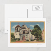Monterey, Californië Uitzicht van Royal Presido Ch Briefkaart (Voorkant / Achterkant)
