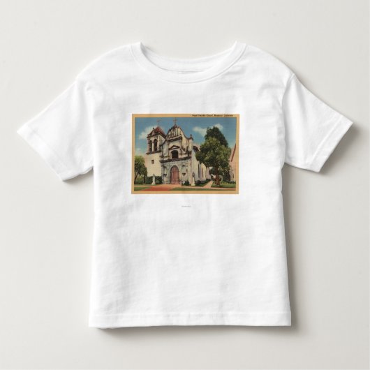 Monterey, Californië Uitzicht van Royal Presido Ch Kinder Shirts (Voorkant)