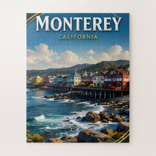 Monterey Cannery Row Kust reisgeschenk Legpuzzel