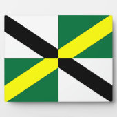 Monterey City Flag Plaque Fotoplaat (Voorkant)