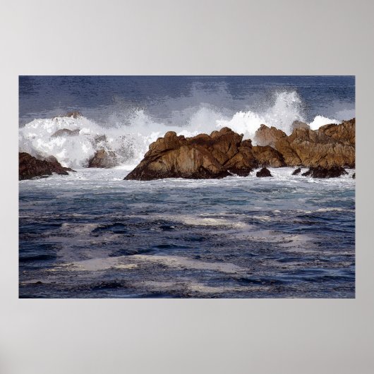 Monterey Coast Poster (Voorkant)