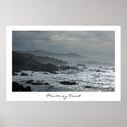Monterey Coast Print (Voorkant)