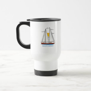 Monterey Coastal Nautical Sailing Sailor Reisbeker