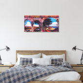 Monterey County, CaliforniaA Ramble Through... Canvas Afdruk (Insitu (Slaapkamer))