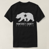 Monterey County Winery California Wine Lovers Flag T-shirt (Design voorkant)