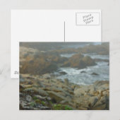 Monterey Fog Big Sur California 2, geschilderd Briefkaart (Voorkant / Achterkant)