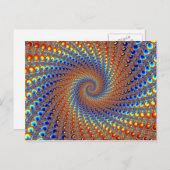Monterey Fractal Art Briefkaart (Voorkant / Achterkant)