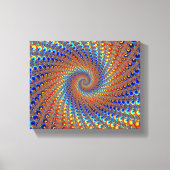 Monterey Fractal Art Canvas Afdruk (Voorkant)